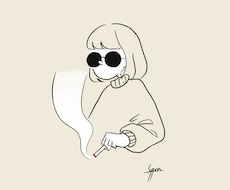 おしゃれかつ可愛らしいイラストを描きます Instagramのアイコンなどにおすすめです！