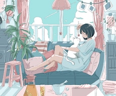 MVイラスト、サムネ、グッズ用などご対応いたします 書き込み多めのあなたに合ったイラストをお届け致します✨