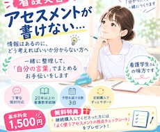 看護実習の「アセスメント」を一緒に整理します イメージ1