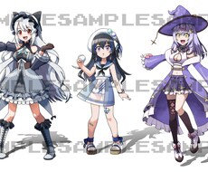 配信や動画用立ち絵制作いたします