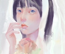 リアルなタッチで似顔絵を描きますます イメージ1