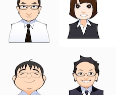 お写真から似顔絵を作成いたします イメージ1