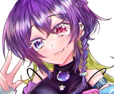 アイコン/SD描きます 瞳など特徴的なイラストを描きあげます！