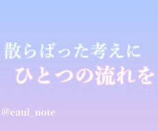 将来に迷っている人へ。夢や進路を一緒に整理します イメージ1