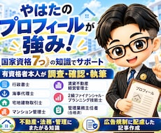 宅建士×行政書士が、御社の集客記事を執筆します イメージ1
