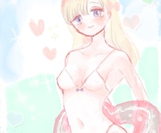 セクシーな女の子のイラスト、CG集描きます リクエスト 可愛い女の子をあなたの好きなシチュと衣装で♡