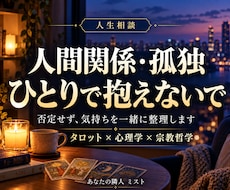 心理学、宗教哲学の観点からアドバイスします イメージ1