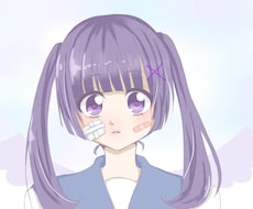 可愛い女の子SNSのアイコン作ります イメージ1