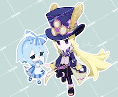 ゆるくてかわいいSDイラストをお描きします イメージ1