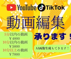 YouTube・TikTok動画編集致します イメージ1