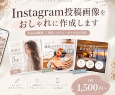 Instagram投稿画像をCanvaで作成します イメージ1