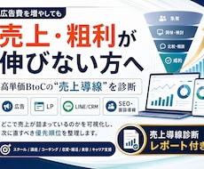 売上導線の詰まりを診断します イメージ1