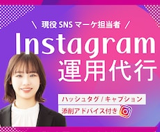 現役SNS担当がInstagram運用代行をします イメージ1