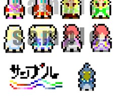 お好みの画像をファミコン風dot絵にします イメージ1