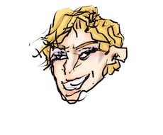 個性派！足で似顔絵描きます イメージ1