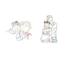 カラフルな線画お描き致します イメージ1