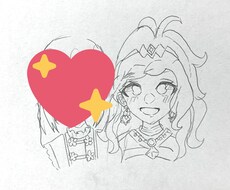 3枚でこの値段！理想の夢絵、イラスト描きます イメージ1