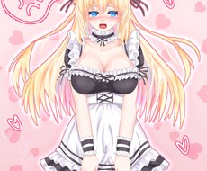 キャラクターイラスト１枚描きます イメージ1
