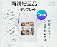 結婚式の両親贈呈品に！簡単テンプレートを提供します スマホで完結！思い出の写真で作る両親贈呈品用テンプレート