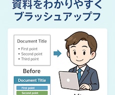 営業マンが添削！“伝わる”ビジネス資料仕上げます イメージ1