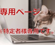 特定の依頼者様専用となります ※対象者様以外のご購入はご遠慮ください。
