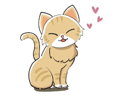 シンプルなイラストを作成します かわいいシンプルなイラストを作成します。