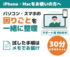 パソコン・スマホの困りごとを一緒に整理します イメージ1