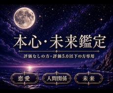 評価のない方、評価5.0以下の方専用で鑑定します 評価のない方、評価4.9〜5.0未満の方向けの専用ページ