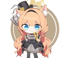 はっきりしたミニキャライラスト描きます SNSアイコンや配信用に！かわいいミニキャライラスト
