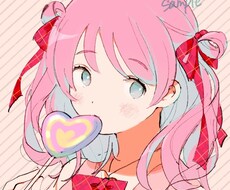 ポップなアイコン描きます かわいいアイコンイラストが欲しい方へ