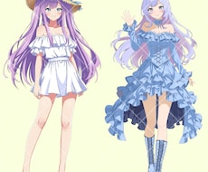 IRIAM等の立ち絵作成します 少女漫画っぽいイラストを描きます!!