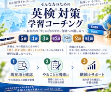 英検合格に向けた学習計画を作ります イメージ1