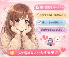 元メンヘラの私が、男に振られない恋愛相談のります