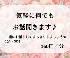どんなお悩み事でもOK★お悩み相談お聞きします イメージ1