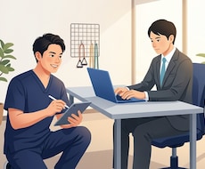 理学療法士が確認！デスク環境＆姿勢チェックします イメージ1