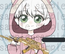 荒野行動中心にイラスト描いてます
