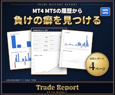 MT4/MT5の取引履歴から負けの癖を分析します イメージ1