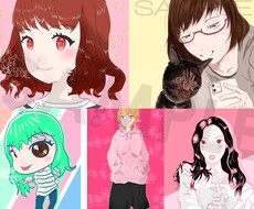 様々なタッチで描きます イメージ1