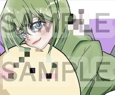 一枚絵を制作し、ご提供いたします イメージ1