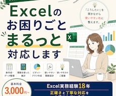 Excel資料作成・データ集計を代行します イメージ1