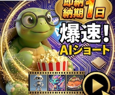 最短1日！AIで動く3Dキャラ動画作成します 商品PRや解説に最適！高品質な海外アニメ風3Dキャラ動画✨