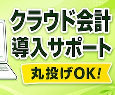 freeeやマネフォの初期設定・導入サポートします イメージ1