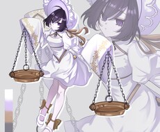 目を惹くキャラクターイラストを描きます イメージ1
