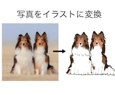 写真からイラストに変換します 自分で撮った写真がイラストに！商用利用可能