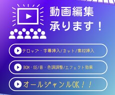 YouTube/ショート動画/Vlog等編集します イメージ1