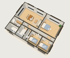 間取り図から家具付きの3D間取りを作りますます イメージ1