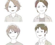 ふんわりやわらかい似顔絵描きます イメージ1
