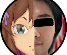 アニメキャラとのツーショット手書きコラ画像売ります イメージ1