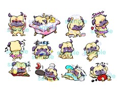 動物LINEスタンプ作成します イメージ1