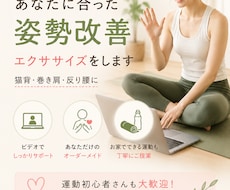 あなた合った姿勢改善エクササイズしをます イメージ1